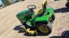 JD 318 ride on mower with 52inch deck, 862 hrs showing, s/n M00318X484534, F190 ***keys- office trailer*** - 4