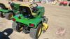 JD 318 ride on mower with 52inch deck, 862 hrs showing, s/n M00318X484534, F190 ***keys- office trailer*** - 6