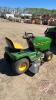 JD LX172 ride on mower, Kawasaki 14HP, 38 inch cut, F178 ***manual, keys - office trailer*** - 4