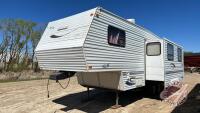 2000 26ft Jayco Eagle 5th wheel camper, NO KEYS, VIN# 1UJCJ02N8Y5LB0569, Owner: Lori L Williamson, Seller: Fraser Auction___________________ ***TOD - office trailer***