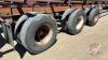 56ft triple axle Hay trailer with S/A converter dolly, 11R22.5 rubber - 29 RND bales, NO TOD-FARM USE ONLY, F187 - 11