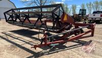 18ft International 75 PT Swather, 540 pto, batt reels, rubber slat canvas, s/n - n/a, F184