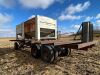 *Shop Built t/a bale trailer - 9