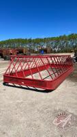 Ranchers Welding 3 bale feeder, 8ft 6inch x 21ft, F127