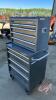 Husky tool box - 9 drawer: 4 bottom and 5 top, F127 ***keys - office trailer*** - 2