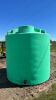 1750 gal Green poly tank, no valve, F179 - 4