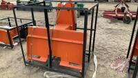 skid steer mount Post driver hydraulic SS, TMG-PD700S, New, F64