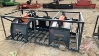 skid steer mount Skeleton Grapple 84 inch SS, F64