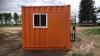 9ft Steel storage container with side man door and window TMG-SC09, New ***keys - office trailer*** - 2