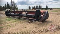 25ft Case 1010 Header with Hart Carter pickup reel, fore and aft s/n JJC0125530, H39