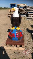 Case Eagle - concrete Statue (H31) 