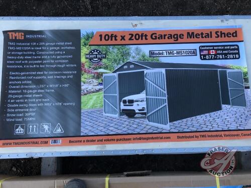 Metal Shed Garage 10x20, New