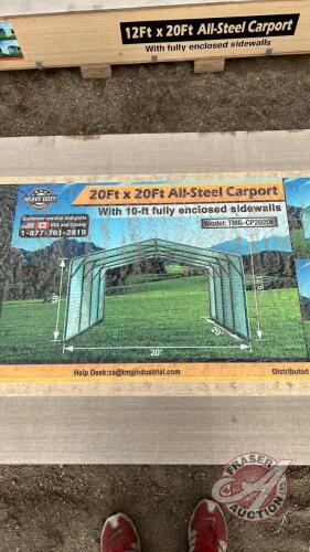 Carport 20'X20', New