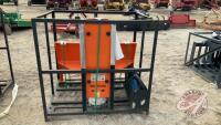 skid steer mount Post driver hydraulic, TMG-PD700S, New