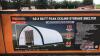 40ft x 60ft Peak Ceiling Storage TMG-ST4061E Shelter, Single Truss, 11oz PE Cover, 13ft W x 16ft H Wide Open Door on Two End Walls, New - 5