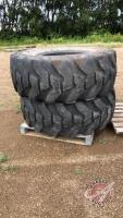 Tractor tire used 20.5x25, H37