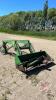 JD 148 Loader and mounts off 3020 with 6’ bucket, H49