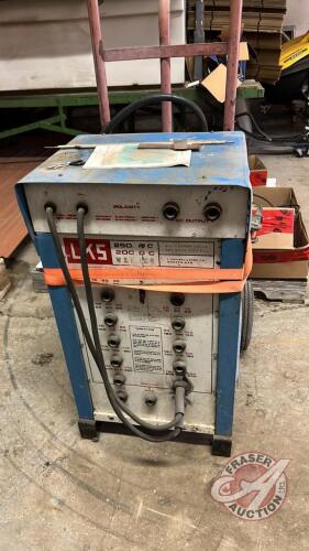 Polority LK5 welder-250AC + 200 DC power, AS IS, no leads, H10