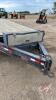 2003 30ft Trail Tech Utility Trailer, Black, VIN# 2CU44ARF032013439, H59, Owner: Archibald McBride, Seller: Fraser Auction ________________ ***tod-office trailer*** - 3