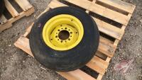 8.5-14 Imp tire on steel rim, H59