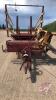 1978 NH 1002 Stackliner bale wagon, s/n 6039 (front 1/2 of PTO Missing), H51 - 2