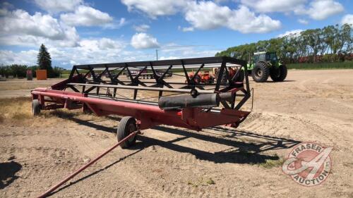 30ft International 75 PT swather, s/n1330118C001816, H69 ***manual - office trailer***