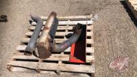exhaust system for 2390-4490 Case Tractor, H70