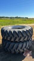 520/85R38 tire on Case IH Rims, H63