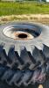 520/85R38 tire on Case IH Rims, H63 - 2