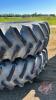 520/85R38 tire on Case IH Rims, H63 - 4