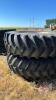 520/85R38 tire on Case IH Rims, H63 - 5