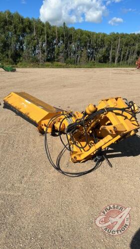 64” Bomford HD 3PT Flail mower with arm, H77