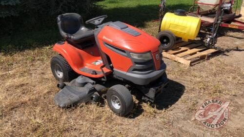 Husqvarna YTH2348 Lawn Tractor with 48inch deck, 23hp B&S, Hydrostatic, s/n042009B003487, H84 ***keys*** - office trailer***