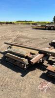 Pallet - misc lumber, 4x4, 6x6, etc, H58