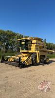 NH TR97 Twin Rotor SP Combine with NH 971 head with Westward 395 pick-up, 3046 hrs showing, s/n 557526, H106 ***keys - office trailer***