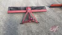 6ft Work Saver landscape rake, 3pt, H99