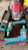 Tool box-red, 2 Makita drills with chargers, Professional router, H103 - 2