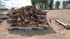 4x5x2ft tall - Firewood pallet, H110 - 4