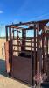 Hi Qual Squeeze chute system with head gate, palp age, side access, steel floor, H118 - 4