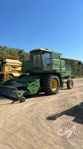 1981 JD 8820 Turbo SP Combine 2413 hrs showing, s/n465660, H119 ***keys - office trailer***