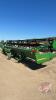 36ft JD 936D Draper Header with pick-up reel, self transport, single point hook-up, fore & Aft, s/n 711096, H89 - 4