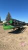 36ft JD 936D Draper Header with pick-up reel, self transport, single point hook-up, fore & Aft, s/n 711096, H89 - 5