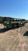 36ft JD 936D Draper Header with pick-up reel, self transport, single point hook-up, fore & Aft, s/n 711096, H89 - 14