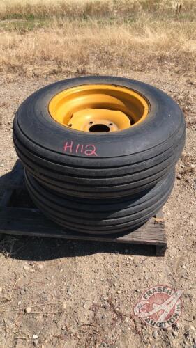 9.5L-15 Imp Tire, 4 bolt rim, H112