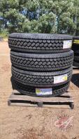 11R24.5 Roadlux R516 Tires, New, H117