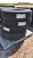 11R24.5 Roadlux R516 Tires, New, H117