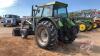 Deutz DX90 84hp Tractor with 794 Allied loader, H145, ***keys - office trailer*** - 4