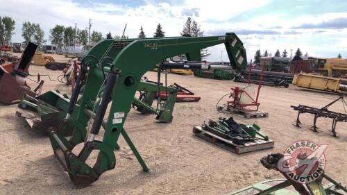 buhler/Allied 2596 Loader with JD mounts, valve, hyd, H138