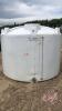 1250 gal Free-form water tank, no valve, H74 - 2