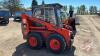 Thomas 243 Skid Steer, full cab enclosure, 3361 hrs showing, s/n LM000472, H151 ***keys - office trailer***